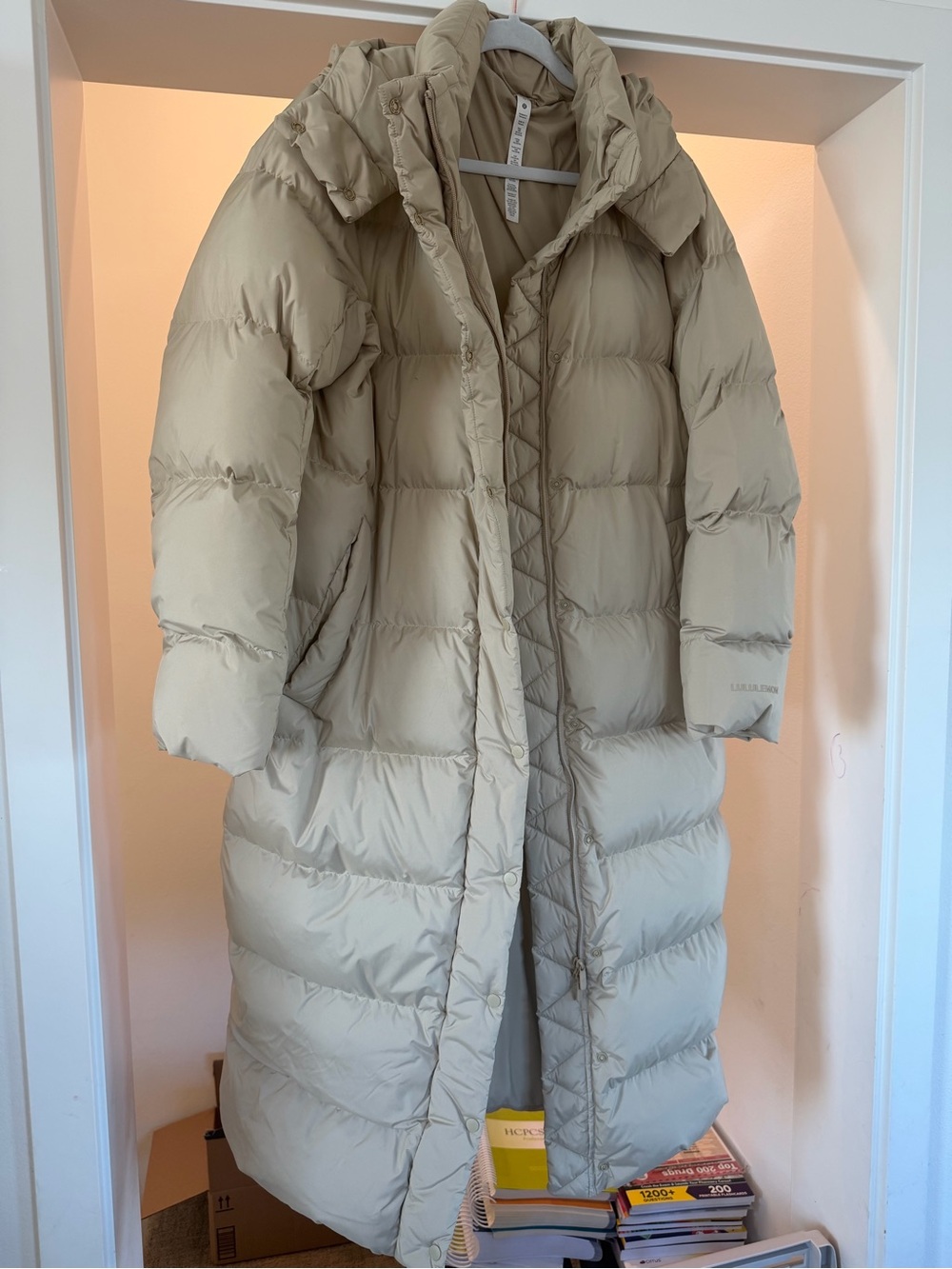 lululemon athletica wonder puff long jacket